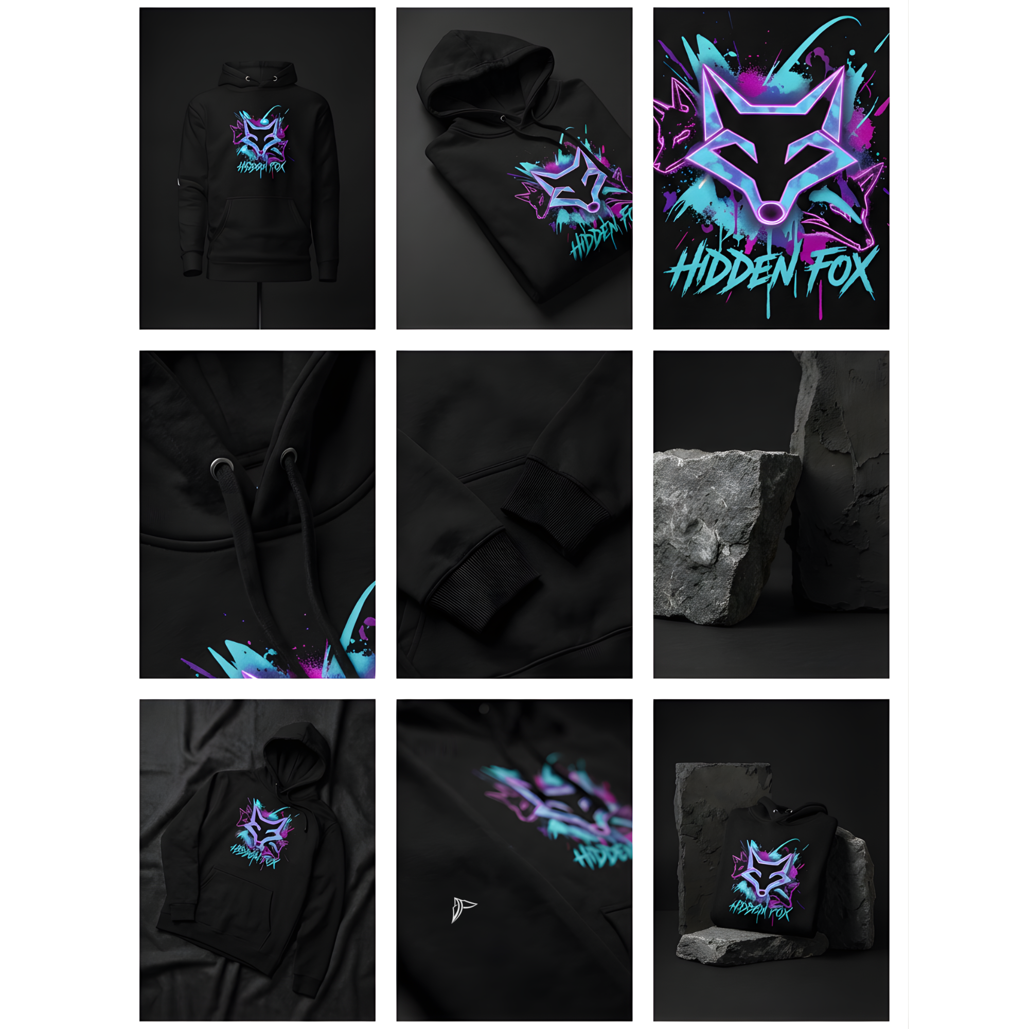 Hidden Fox Echo Hoodie