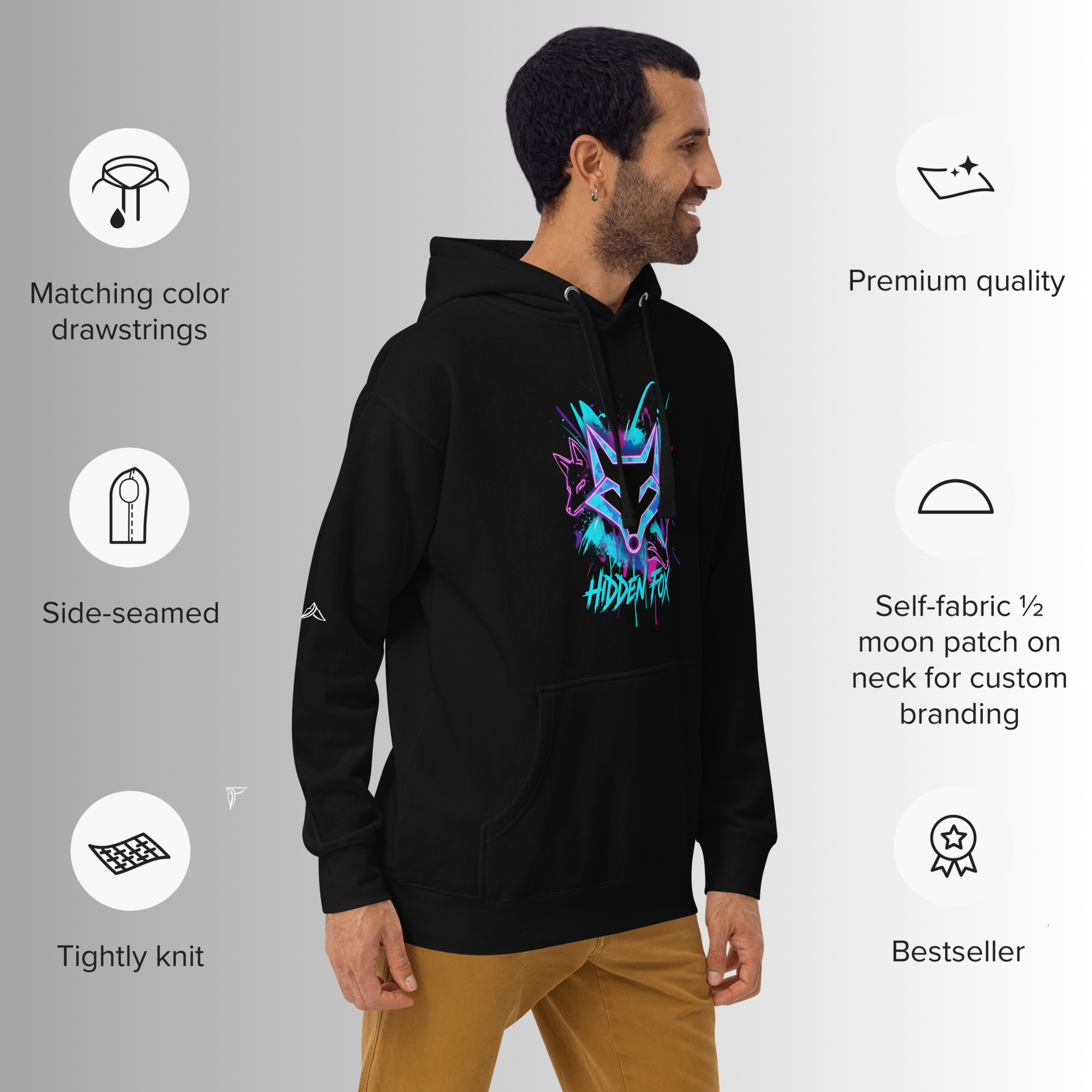 Hidden Fox Echo Hoodie